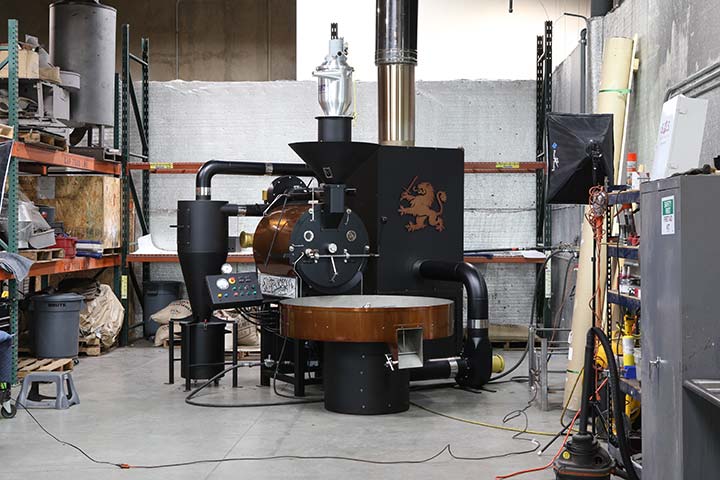 customized SF-75 coffee roaster